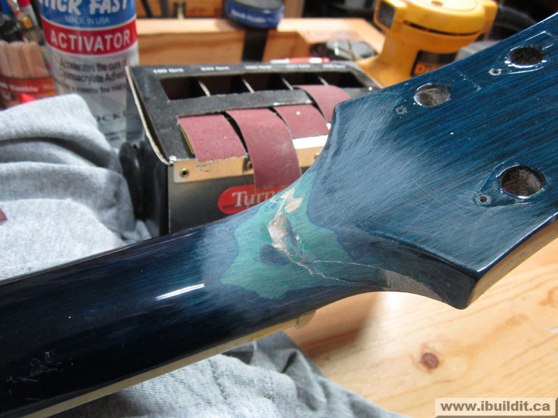 How to repair a broken guitar neck